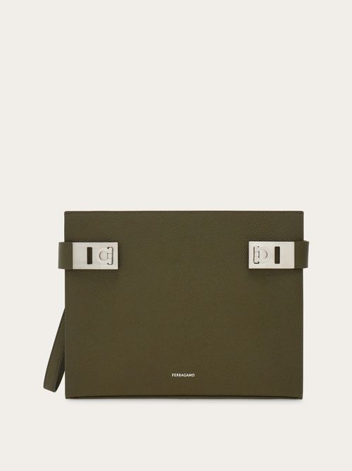 Men Hug buckle pouch Green