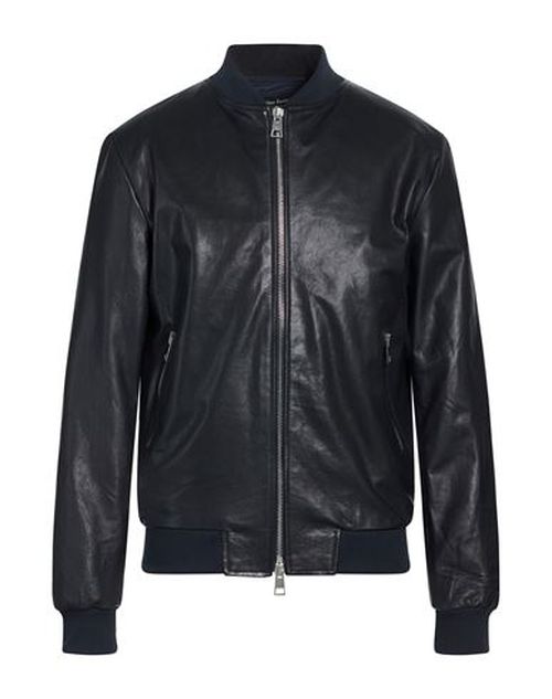 Man Jacket Midnight blue Size S Leather