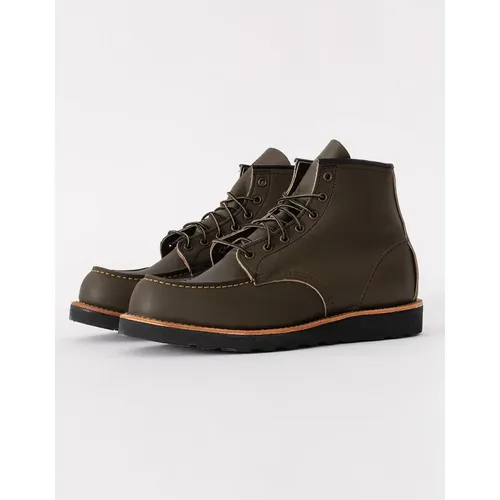 Men's Red Wing 6 Inch Moc Toe Mens Boot - Alpine Portage - Brown