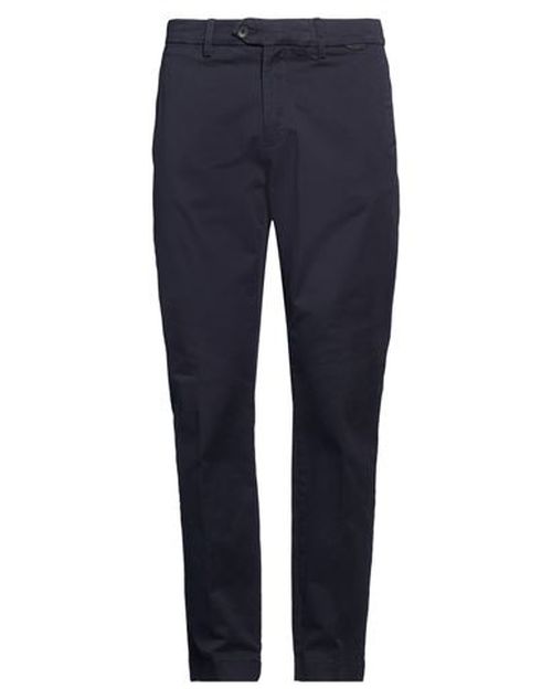 Man Pants Midnight blue Size 34 Cotton, Elastane