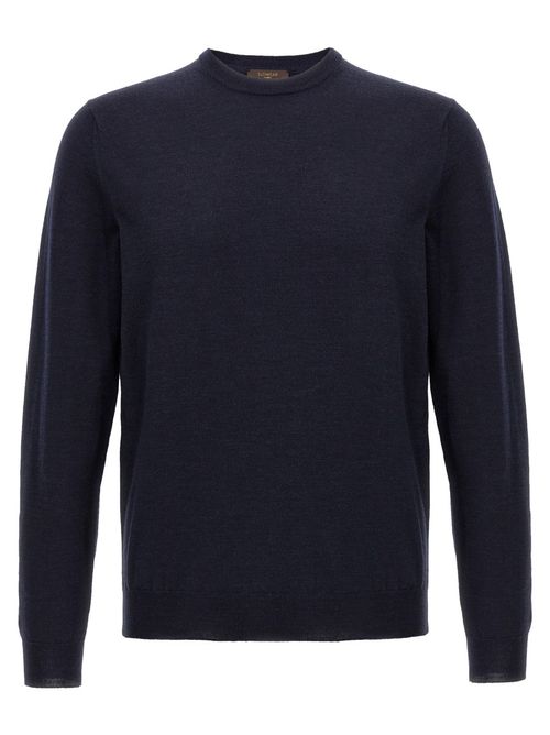 Blue Wool Sweater