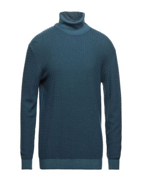 Man Turtleneck Deep teal Size XL Virgin Wool
