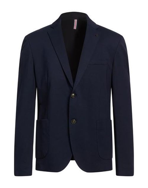 Man Blazer Navy Size 44 Rayon, Nylon, Elastane