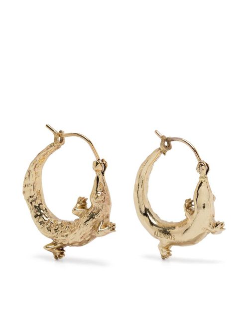 Encanto Aligator Hoop Earrings Accessories