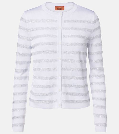 Sequined cardigan