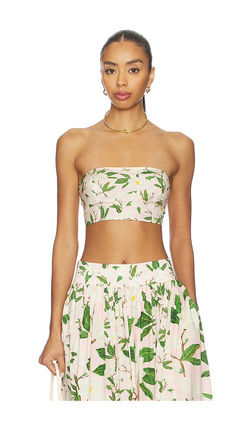 Verandah Bandeau in Blush Magnolia. XL also in S