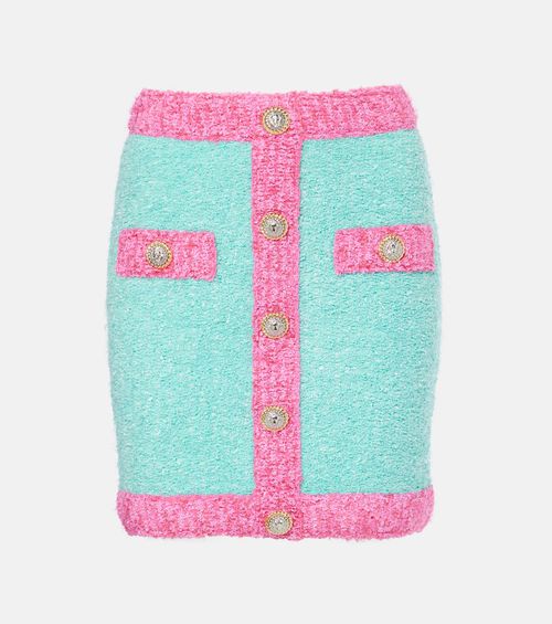 Knitted miniskirt