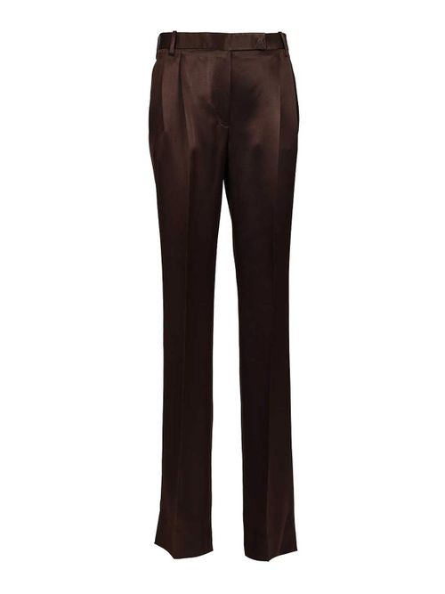 Tailored Silk Trousers