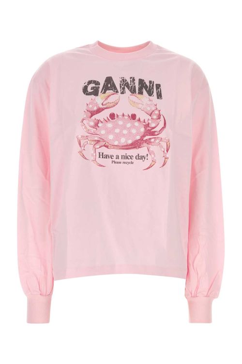 Cotton Sweatshirt — Pink