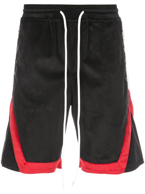 Retro track shorts - Black