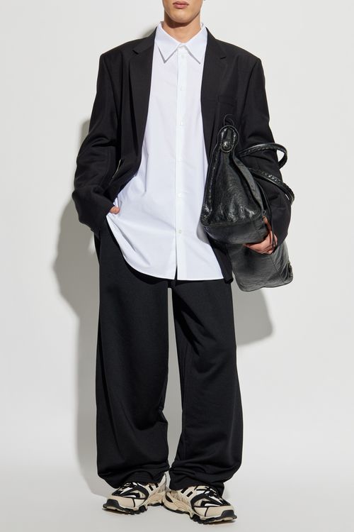 Oversize Shirt, Men's, White