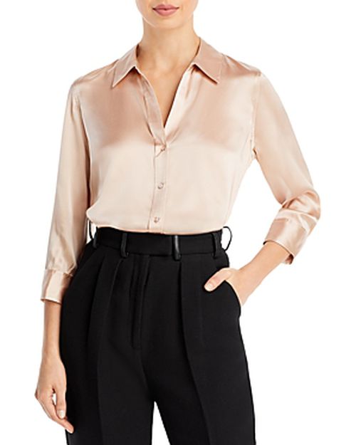 Dani Silk Charmeuse Blouse
