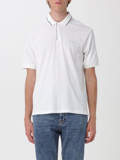 Polo Shirt Men color White