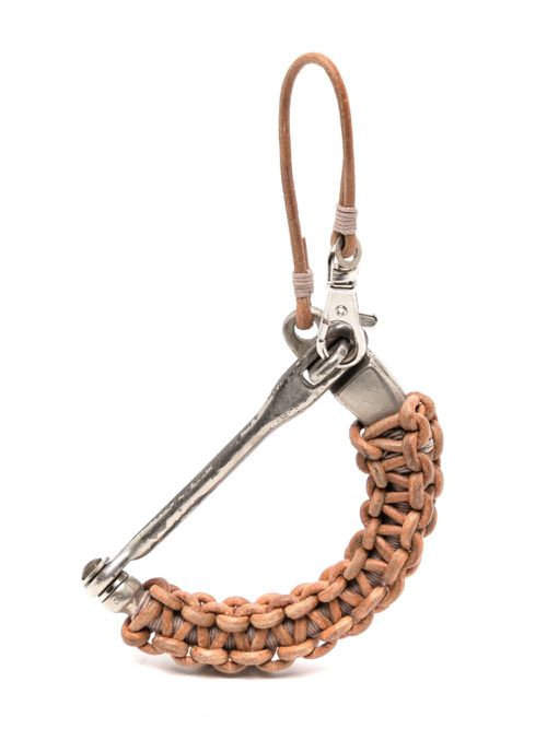 Handle key chain - Brown