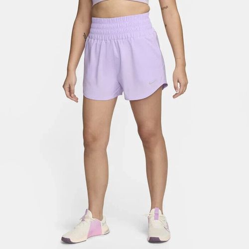 One Shorts Womens Lilac Bloom Dri-FIT Brief-Lined Ultra High-Waist SRT152