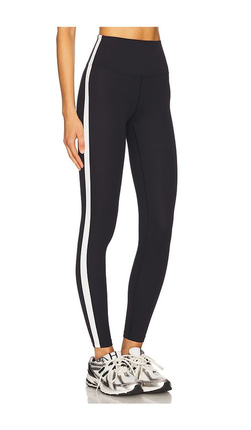 Splits59 Clare High Waist Rigor 7/8 Legging in Black & White. -  XS also in L, M