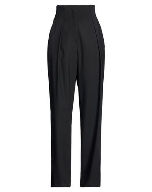 Woman Pants Black Size 0 Wool, Elastane