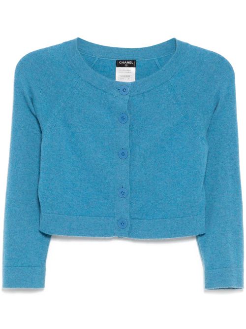 2010-2023 CC Mark buttons cardigan - Blue