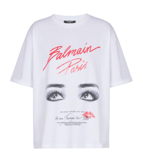 Cotton Beauty-Print T-Shirt