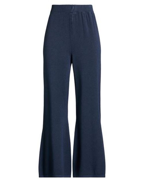 Woman Pants Navy Size S Viscose, PBT
