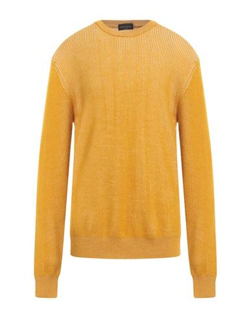 Man Sweater Yellow Size 44 Wool, Alpaca wool