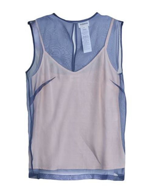 P. a.r. o.s. h. Woman Top Blue Size S Silk