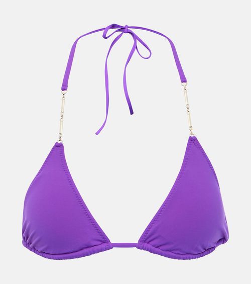 Mykonos triangle bikini top