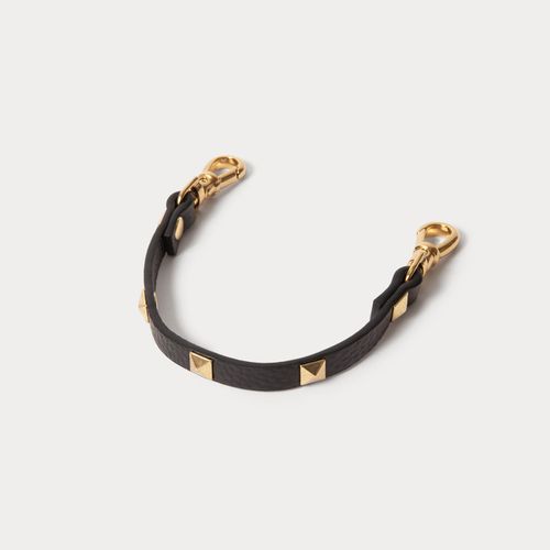 Sarah Bandolet Strap in Black/Gold |