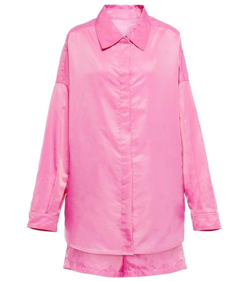 The Frankie Shop Perla shirt jacket and shorts set