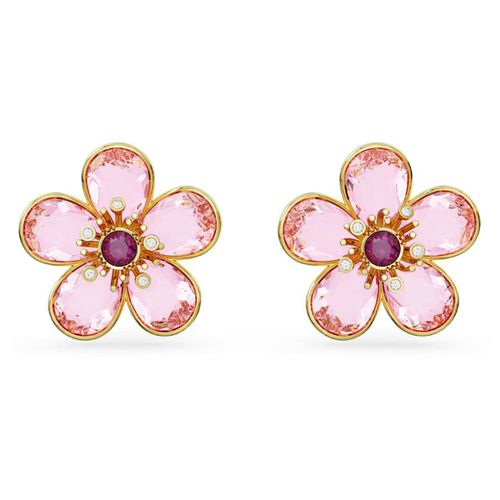 Florere Pierced Earrings Naive Gold Shiny Pink