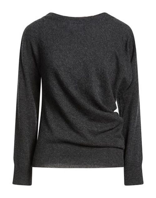 Woman Sweater Charcoal Size 10 Wool, Cashmere