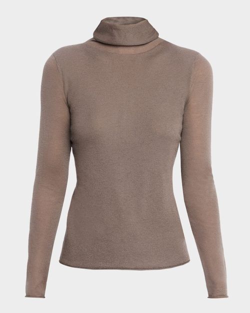 Featherweight Cashmere Turtleneck