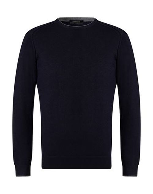Man Sweater Navy Size M Wool, Polyester, Polyamide, Acrylic, Viscose