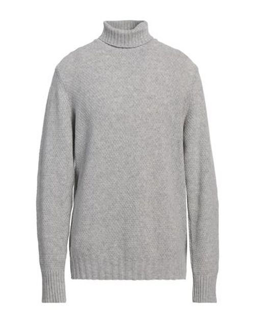 L. b.m. 1911 Man Turtleneck Light grey Size 46 Virgin Wool, Polyamide