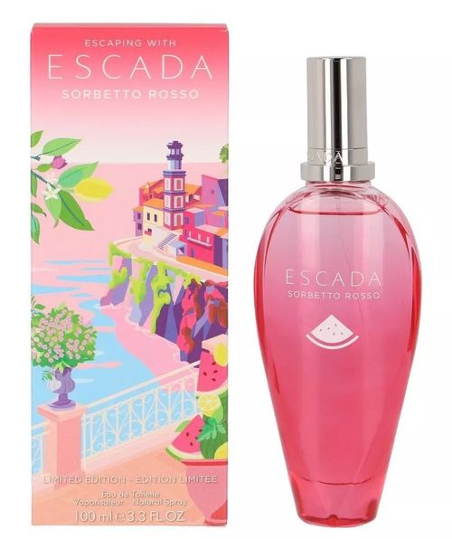 Ladies Escaping With Sorbetto Rosso EDT Spray 3.3 oz Fragrances 3616304203657
