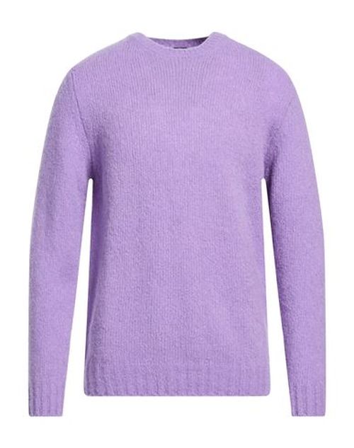 Man Sweater Mauve Size 42 Virgin Wool, Cashmere, Polyamide