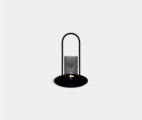 'blaze' Lantern, Medium, Grey