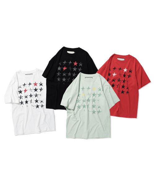 FADED STAR TEE BLACK