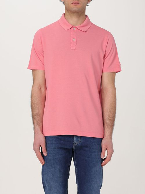 Polo Shirt Men color Pink
