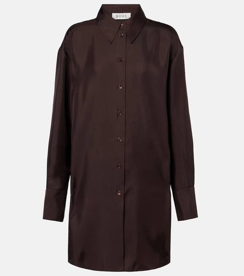 Róhe Oversized silk shirt