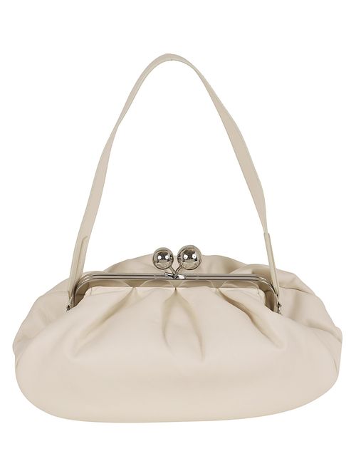 Bag Nude & Neutrals Leather Borsa - Women