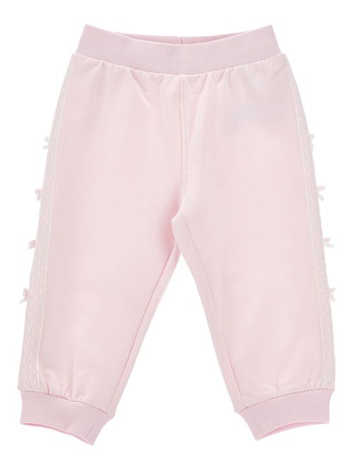 Bow-detail trousers - Pink