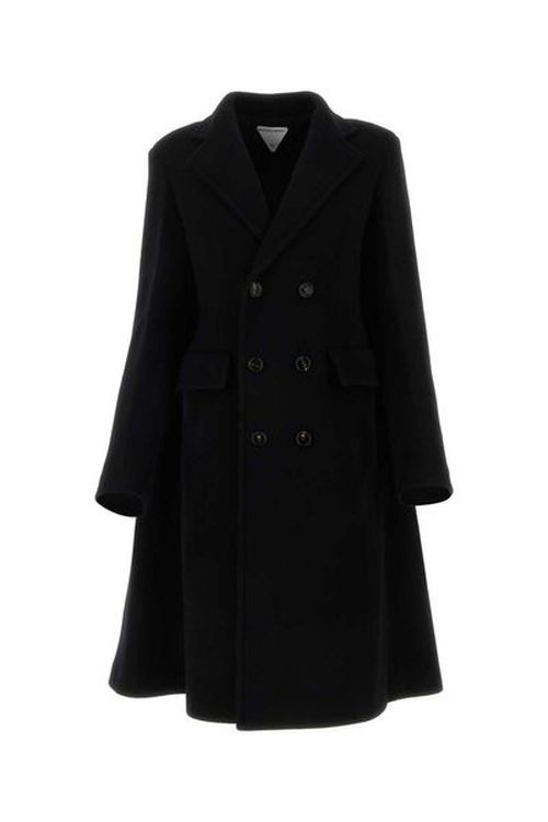Bottega Veneta Double-Breasted Long Sleeved Coat