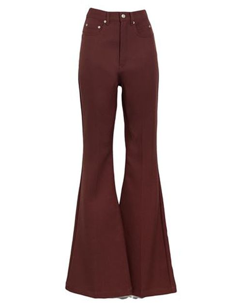 Woman Pants Brown Size 27 Wool