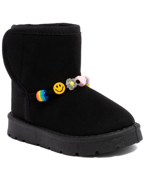 Macy's Toddler Girls 5T-10T Somi Cold Weather Pull-On Boots - Black