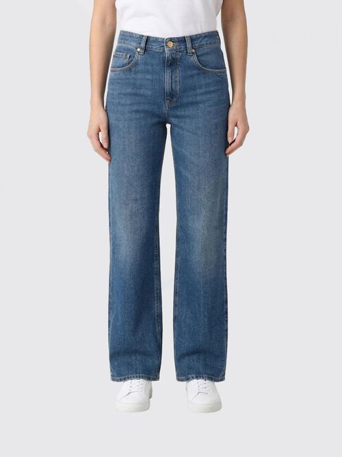 Jeans Woman color Denim