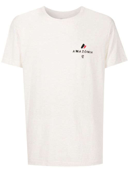 Logo-print cotton T-Shirt - Neutrals