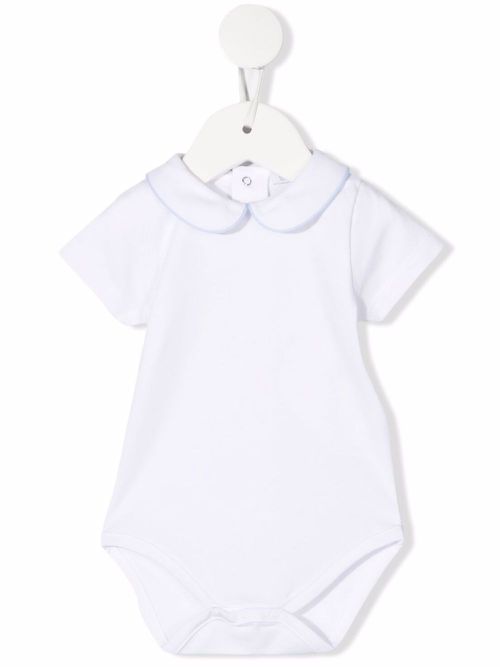 Short sleeve romper - White