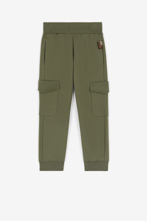 Logo-print Cotton Trousers