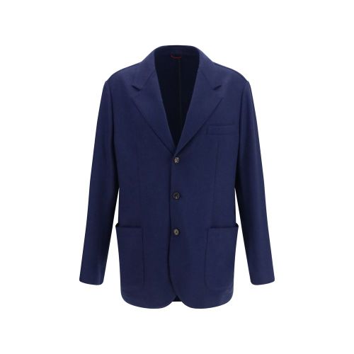 Cashmere Blazer — Navy